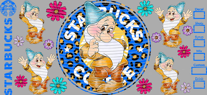 16oz Disney style-D-2359